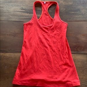 Lululemon Bright Coral Tank